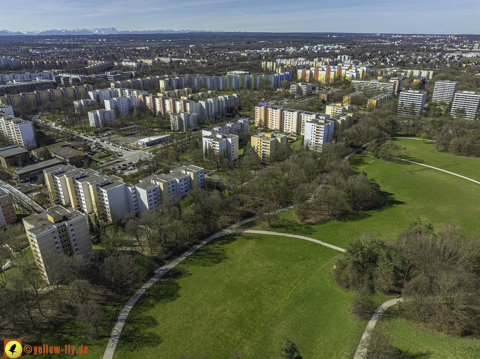 20.03.2024 - Ostpark mit Umgebung in Neuperlach un dBer am Laim
